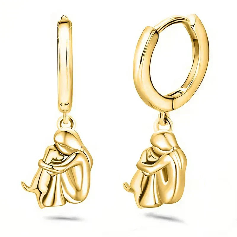 Erica | Earrings with Dog Icon