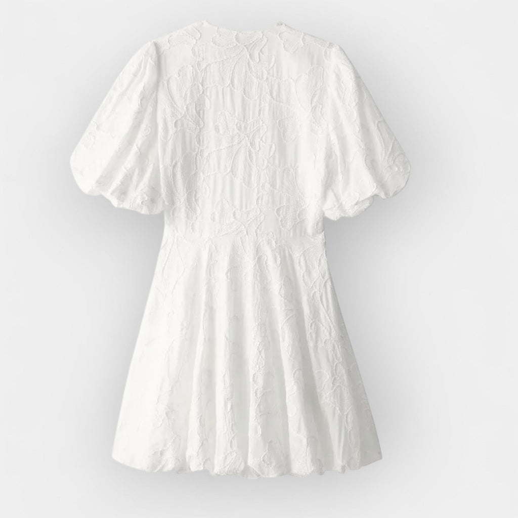 Elisa | Airy White Dress