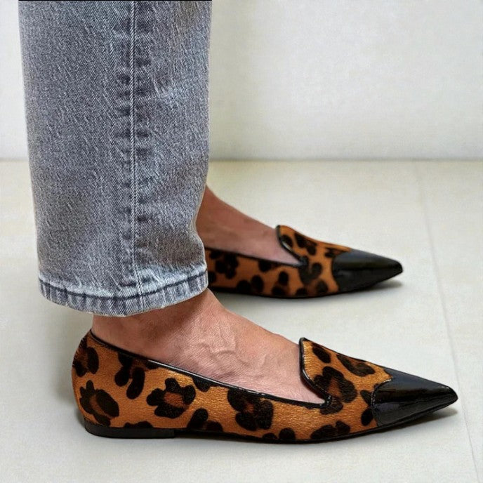 Millie | Animal Print Ballet Flats