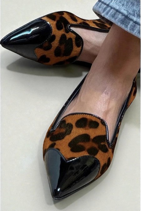 Millie | Animal Print Ballet Flats