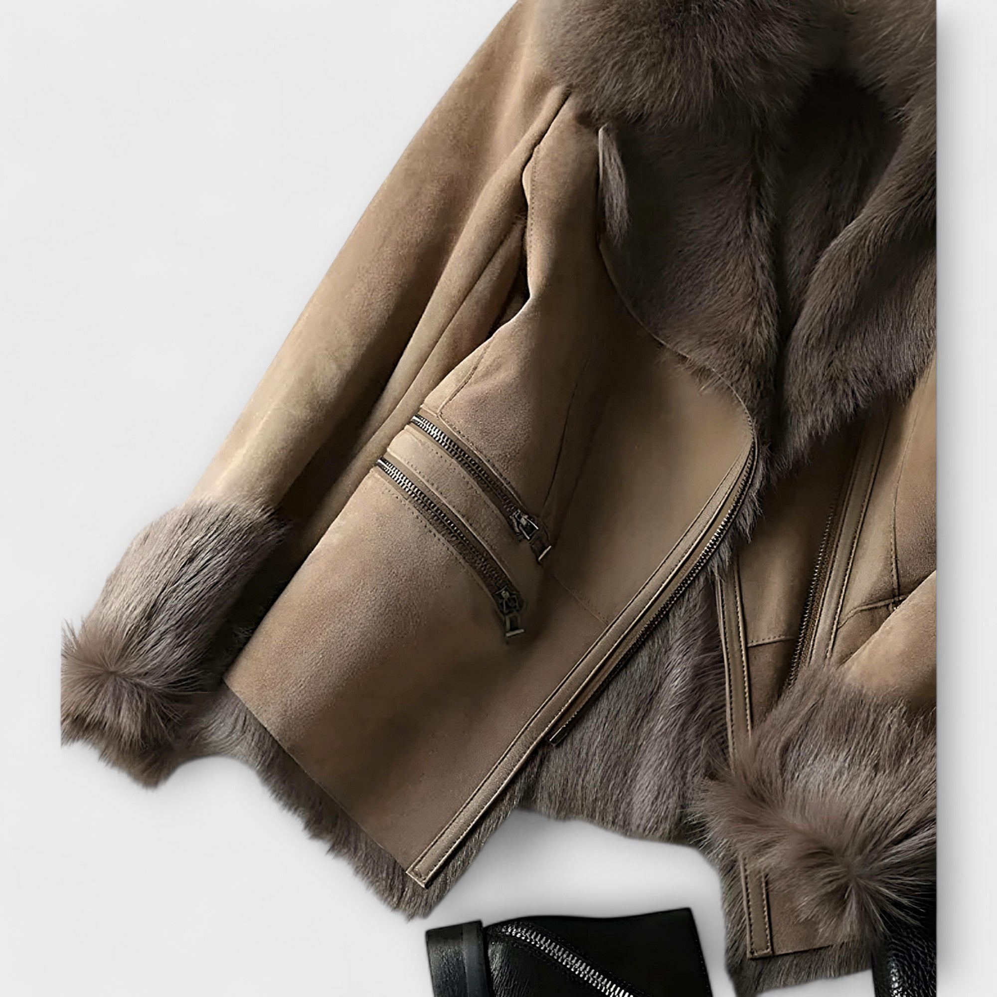 Mariana | Luxurious Lambskin Coat
