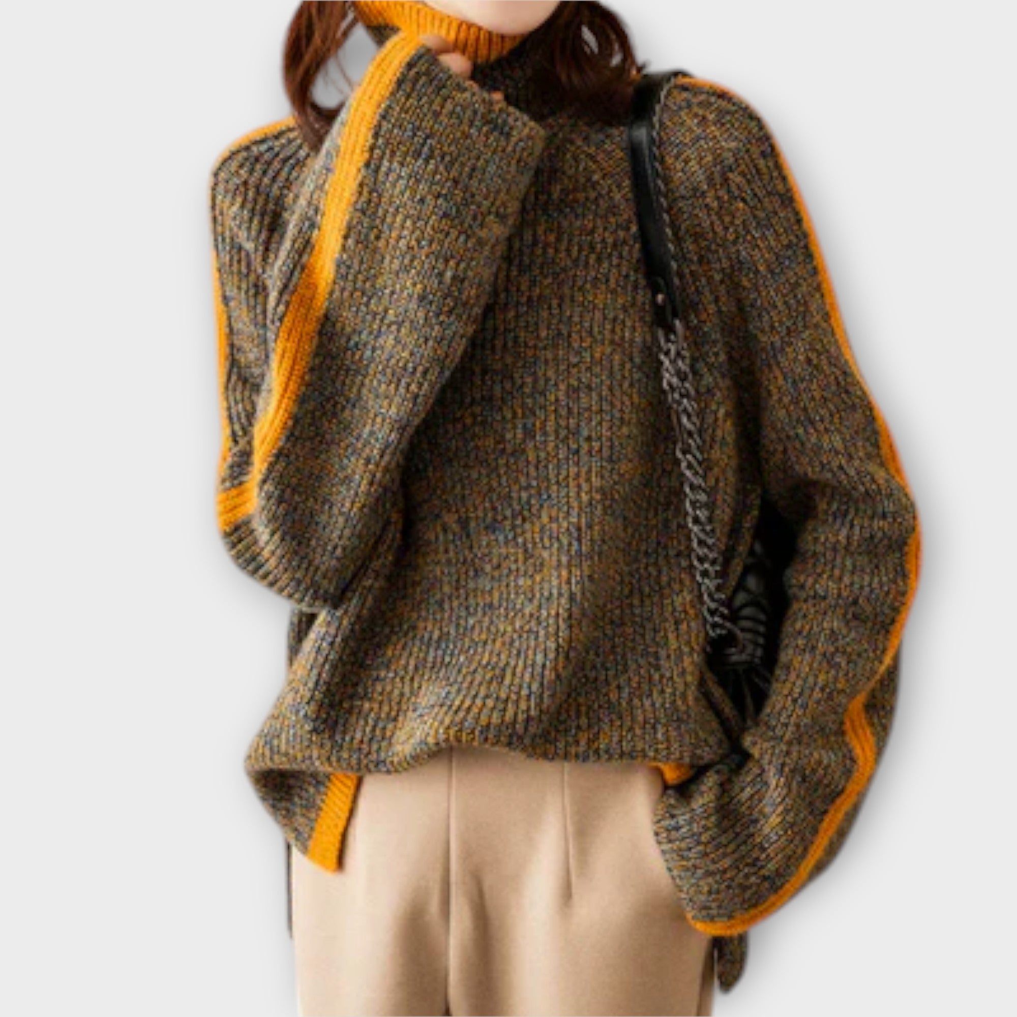 Breseis | Vintage roll-neck jumper