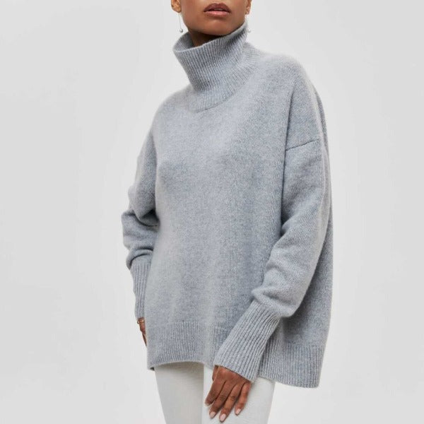Katrielle | Comfortable High Neck Jumper