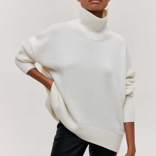 Katrielle | Comfortable High Neck Jumper