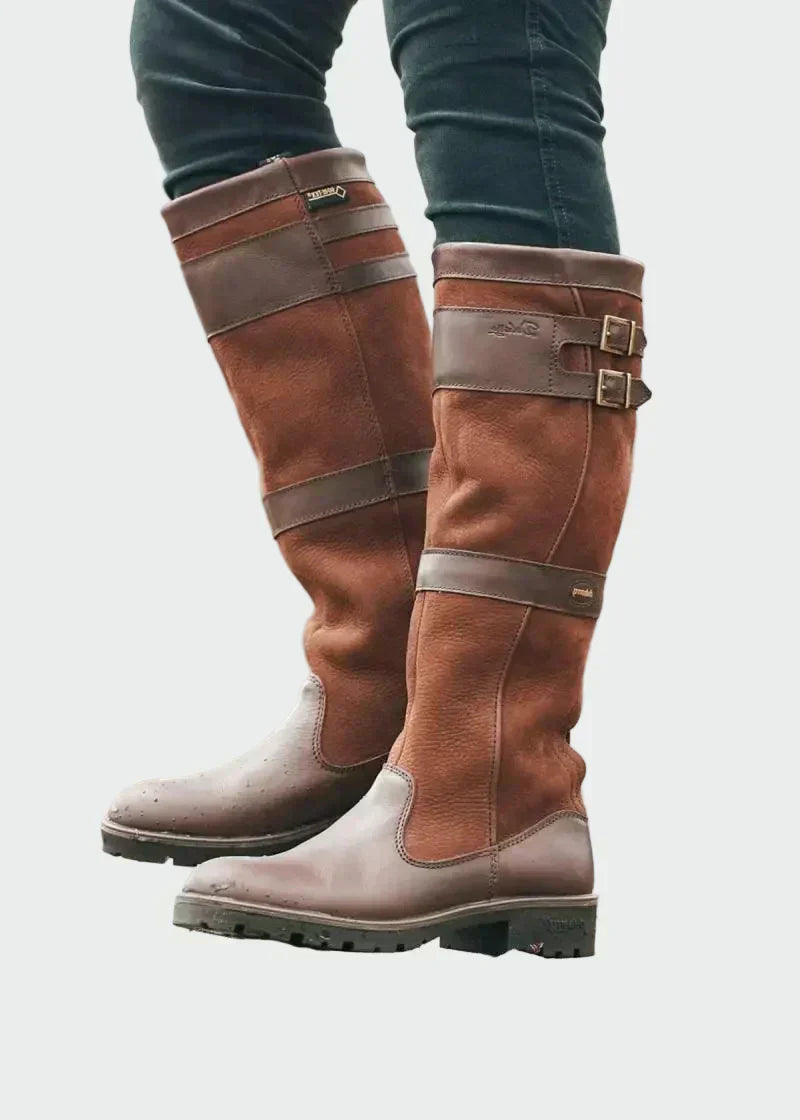 Aria | Retro leather boots for everyday style