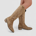Firza | Knee-High Western Boots