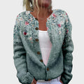 Evelin | Elegant patterned knitted vest