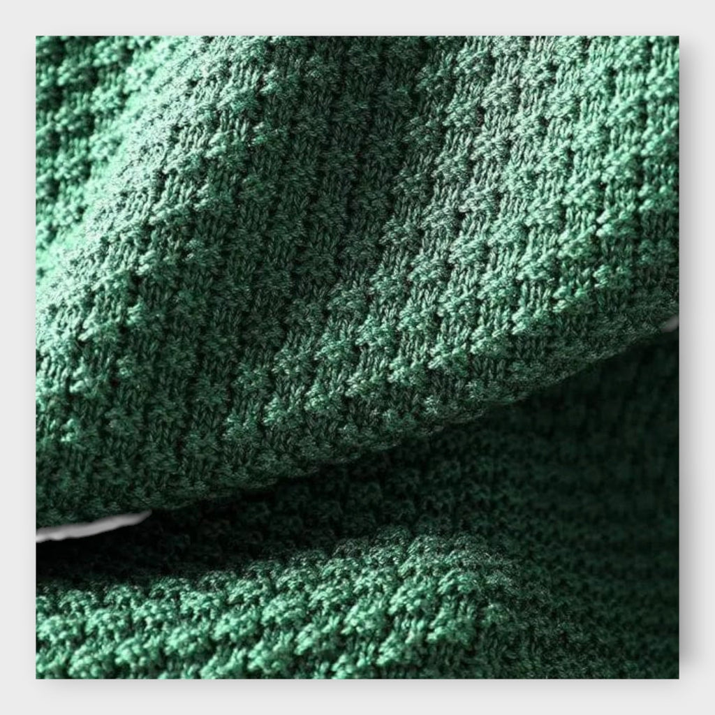 Kerli | Knitted Sweater with High Collar