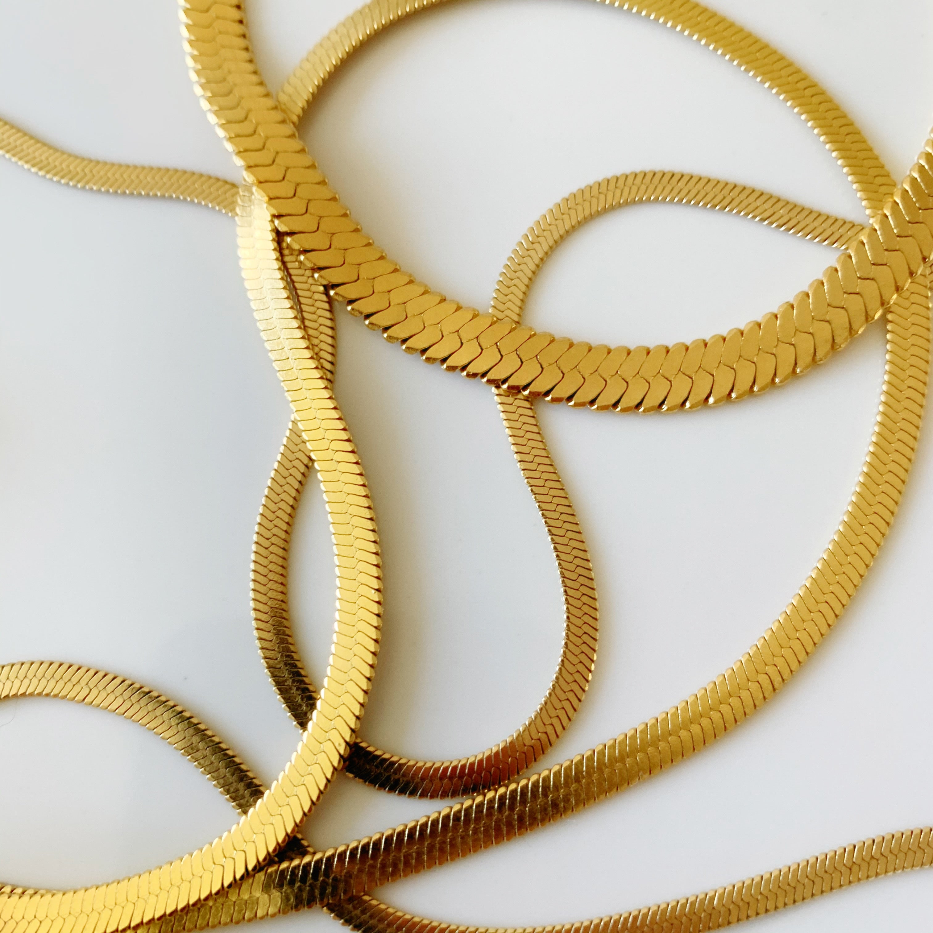 Shimmering Snake Necklace
