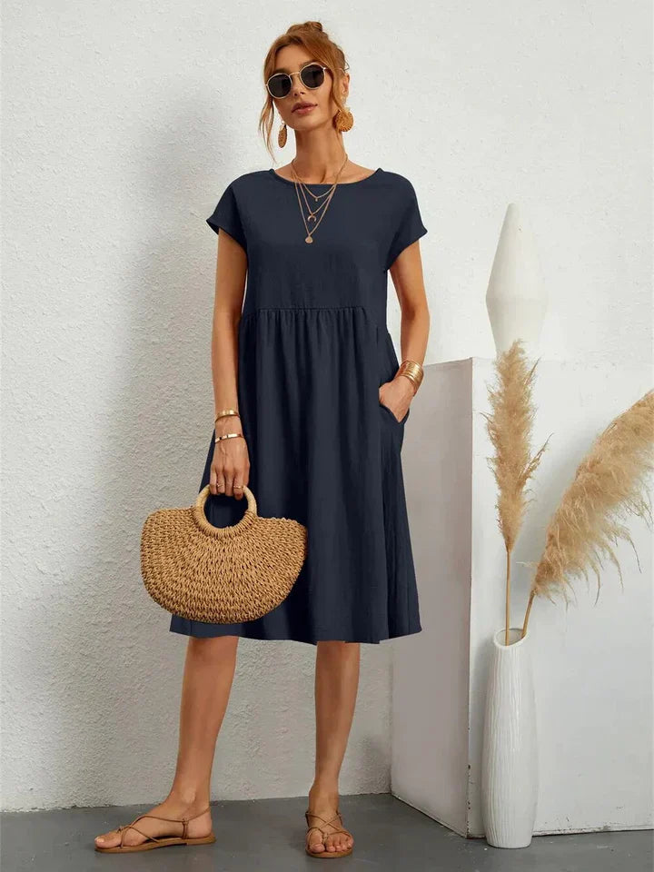 Sol | Elegant dress for festive occasions with summer lightness