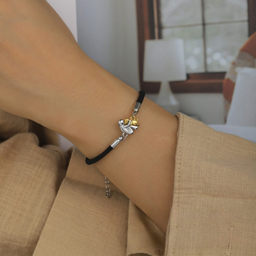 Elica | Bracelet with cord and dog icon