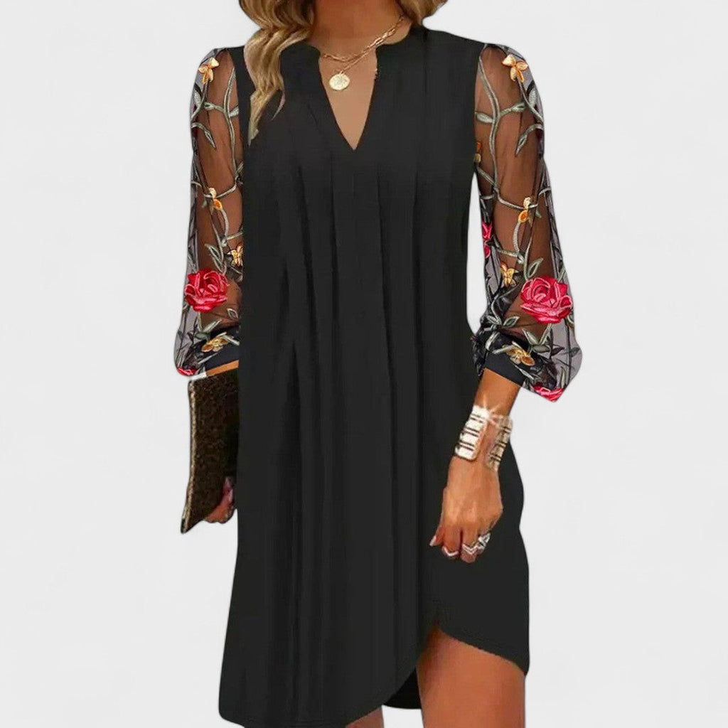 Daniela | Elegant mini dress with V-neck