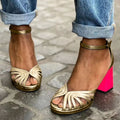 Milvia | Classic ankle strap sandals with open toes