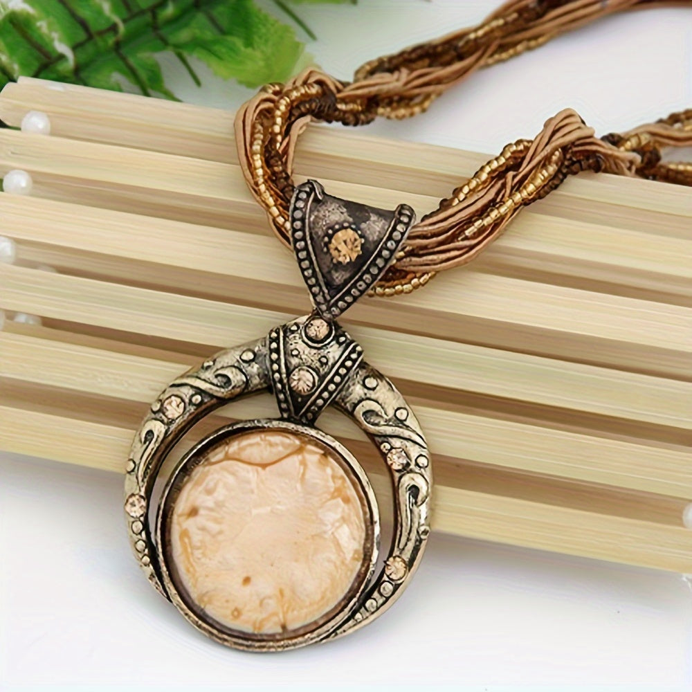 Boho Pendant Necklace