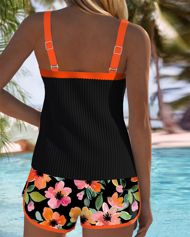 Aitana™ | Elegant Two-Piece Tankini Set