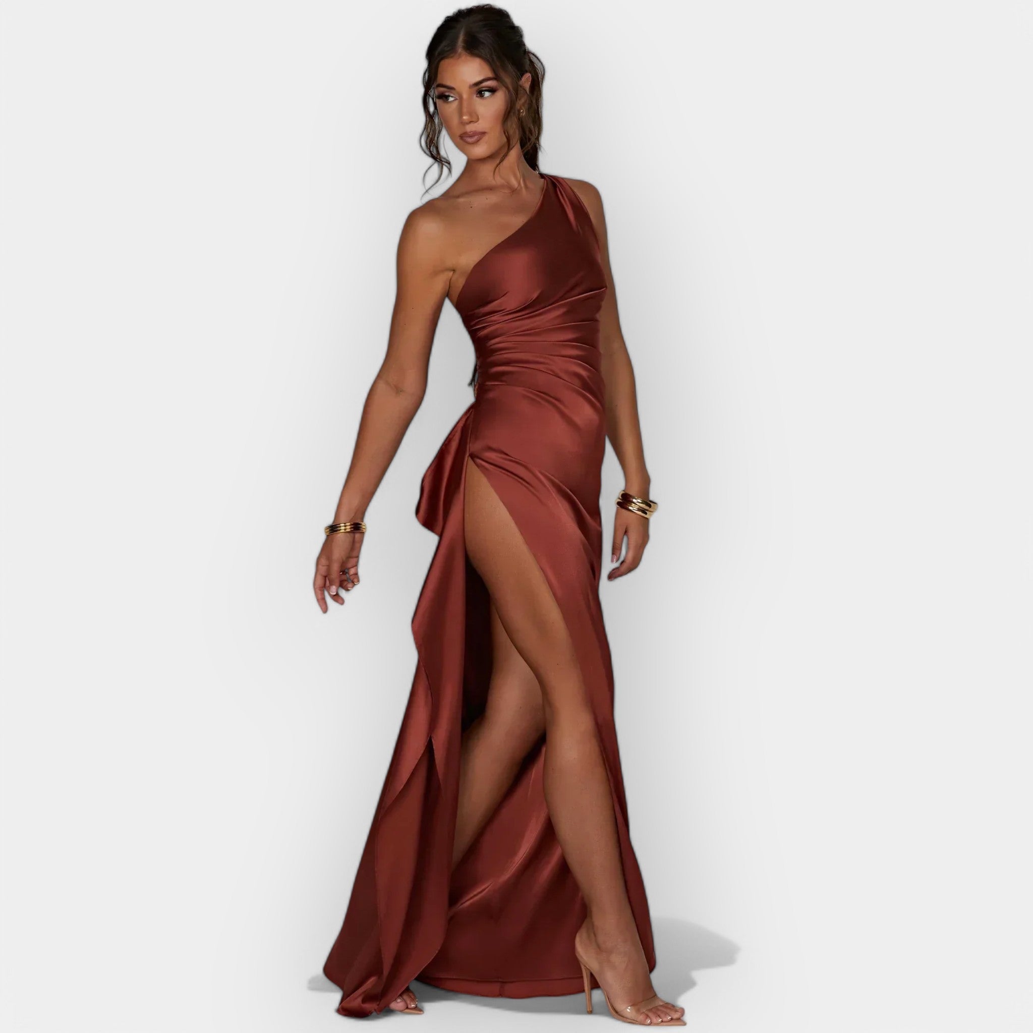 Alina | Satin Dress for Elegant Evenings