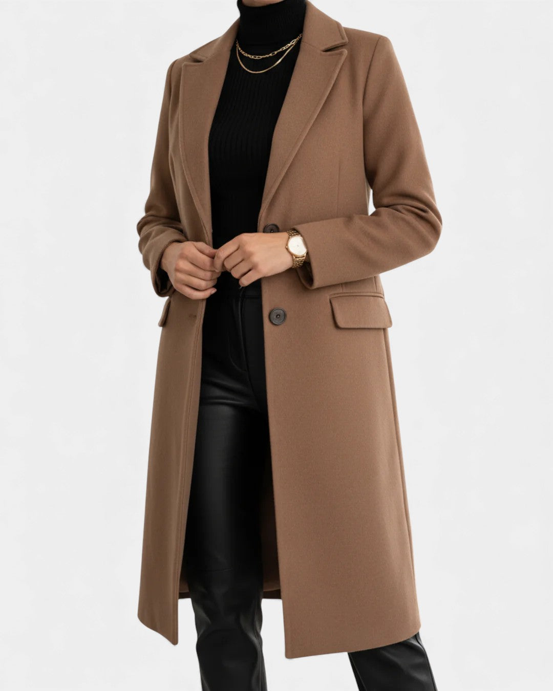 Liis | Elegant Long Coat