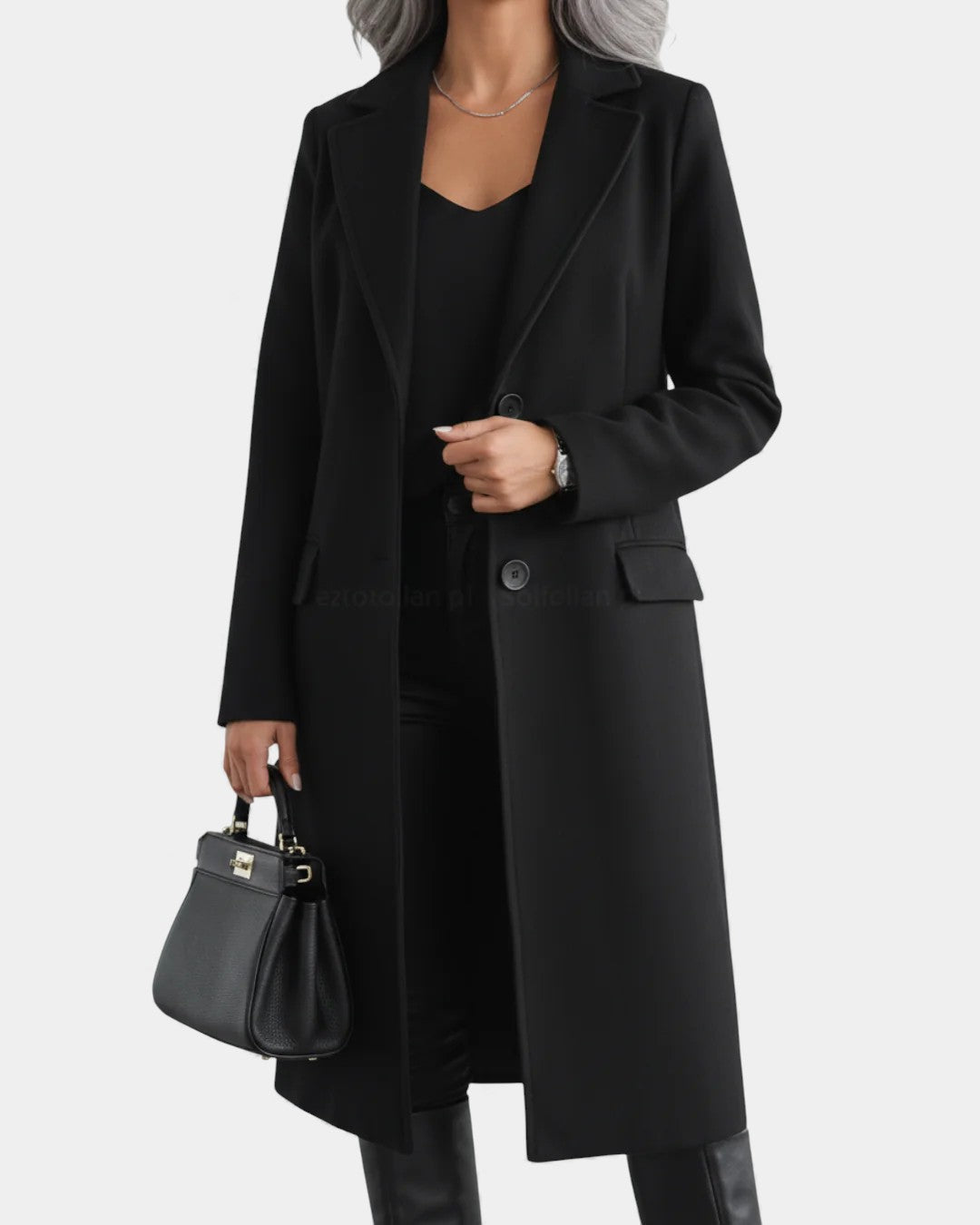 Liis | Elegant Long Coat