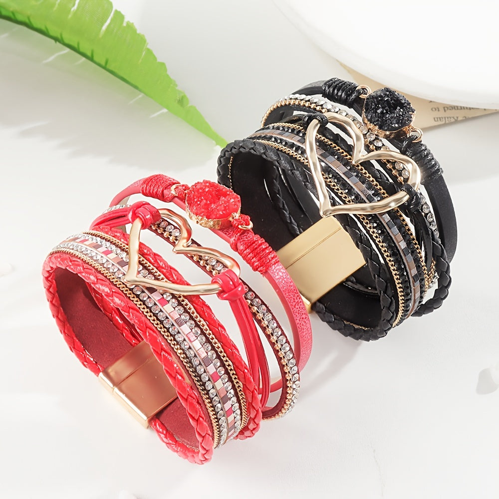 Boho Multilayer Leather Bracelet