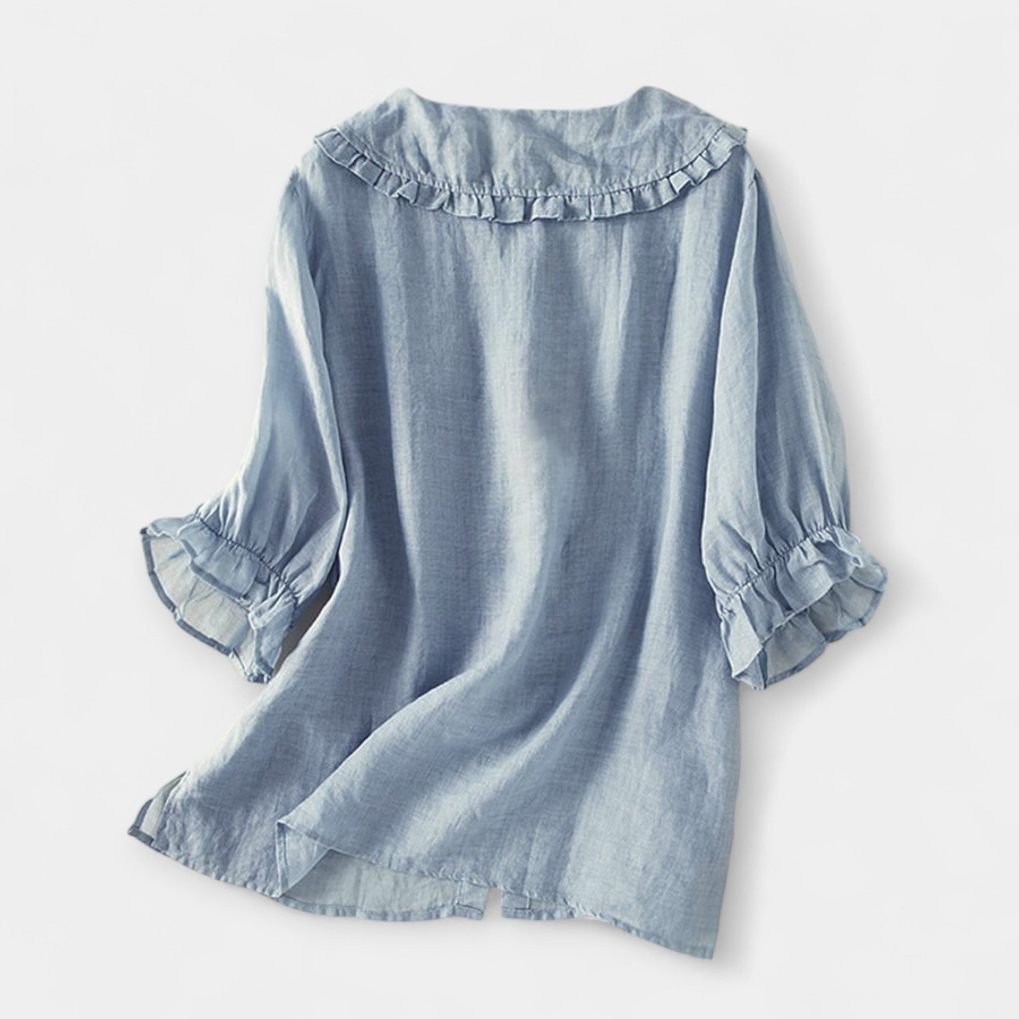 Brisa | Frilled and Collared Shirt