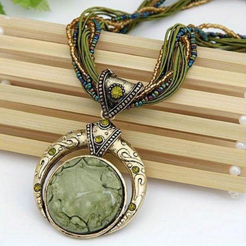 Boho Pendant Necklace