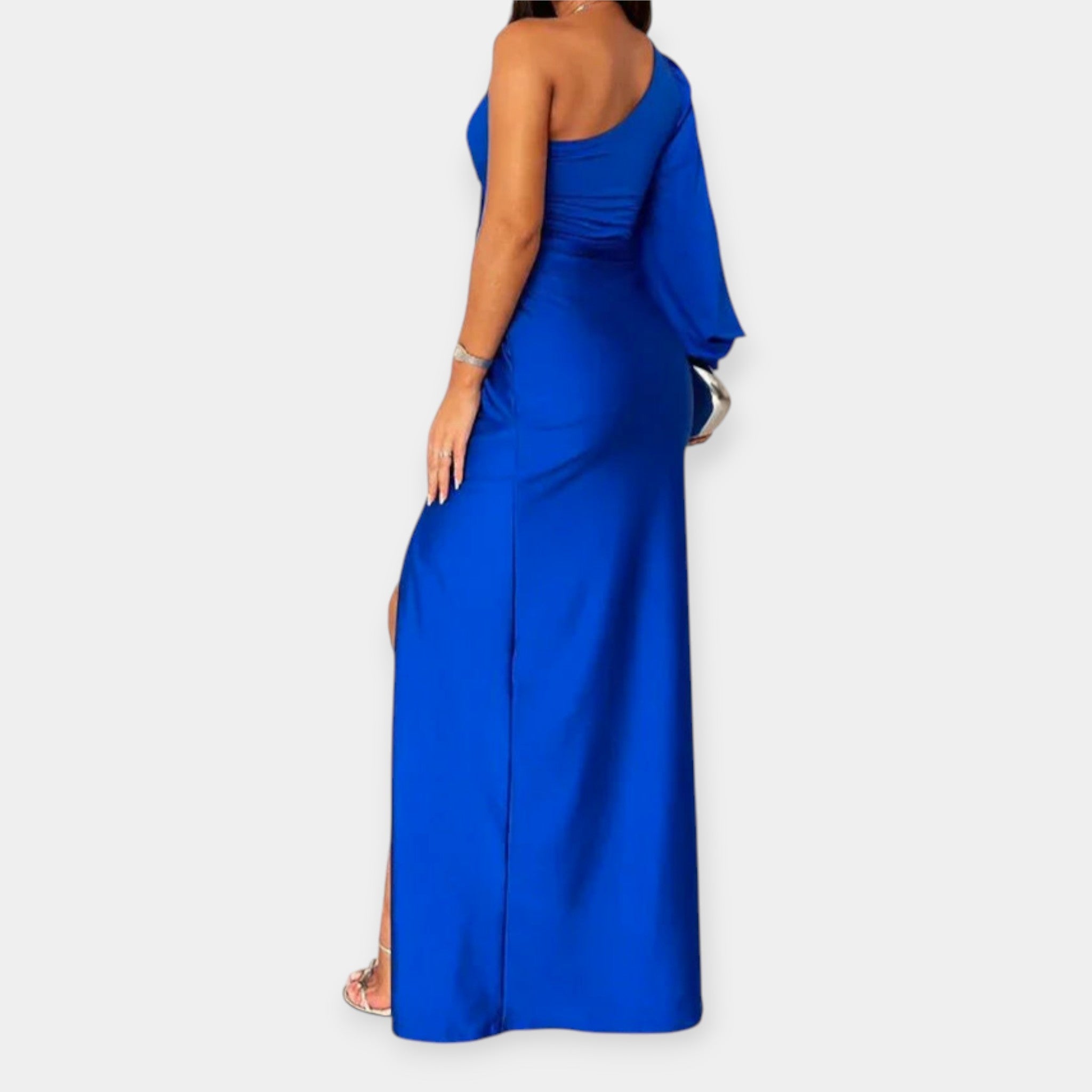 Noa | One-Shoulder Maxi Dress with Slit