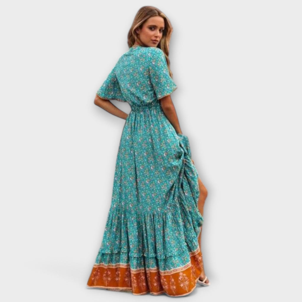 Madalena | Boho Maxi Dress