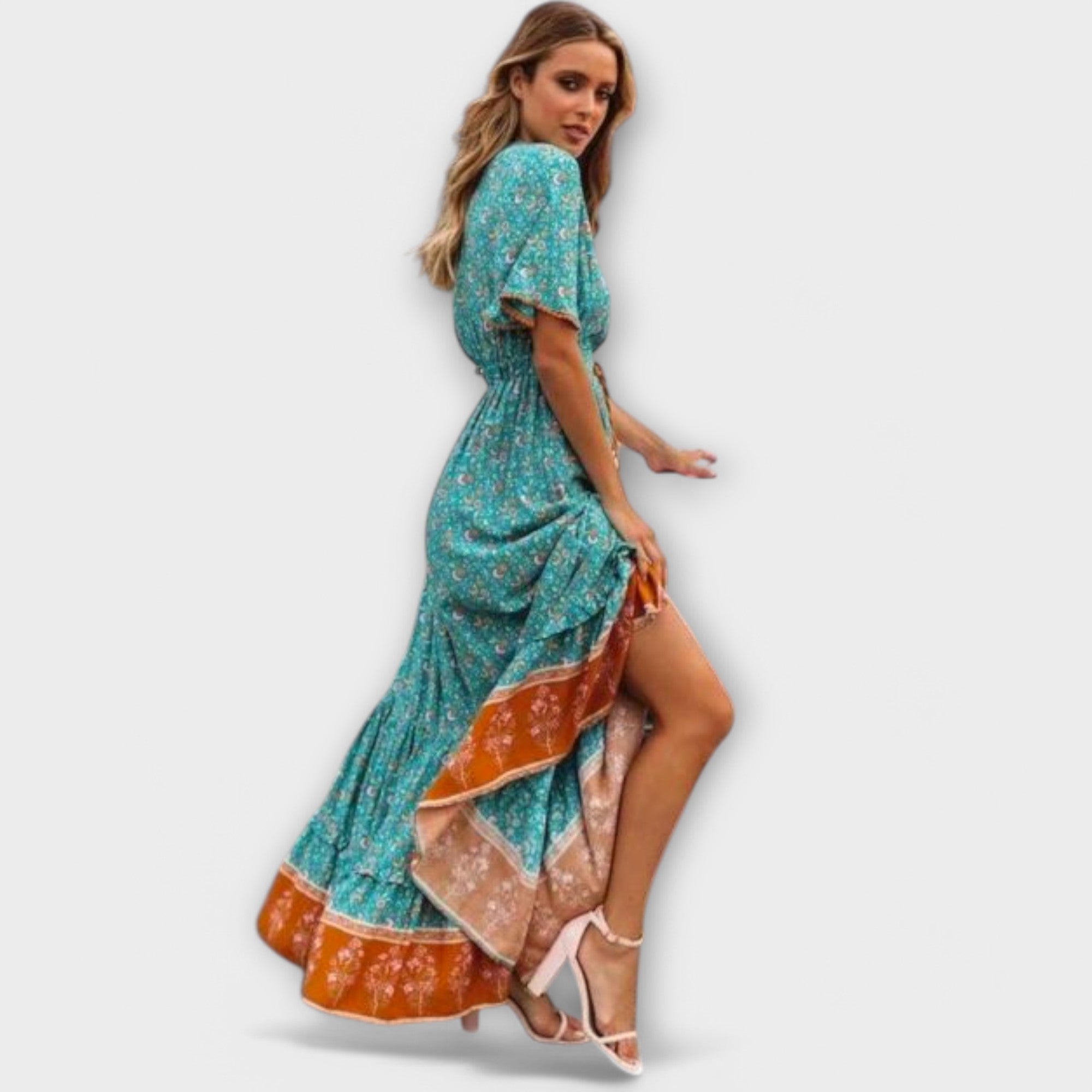 Madalena | Boho Maxi Dress