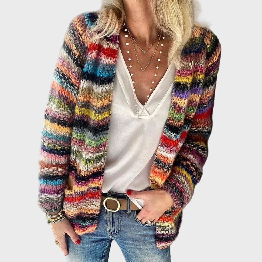 Liina | Colourful and Comfortable Knitted Vest