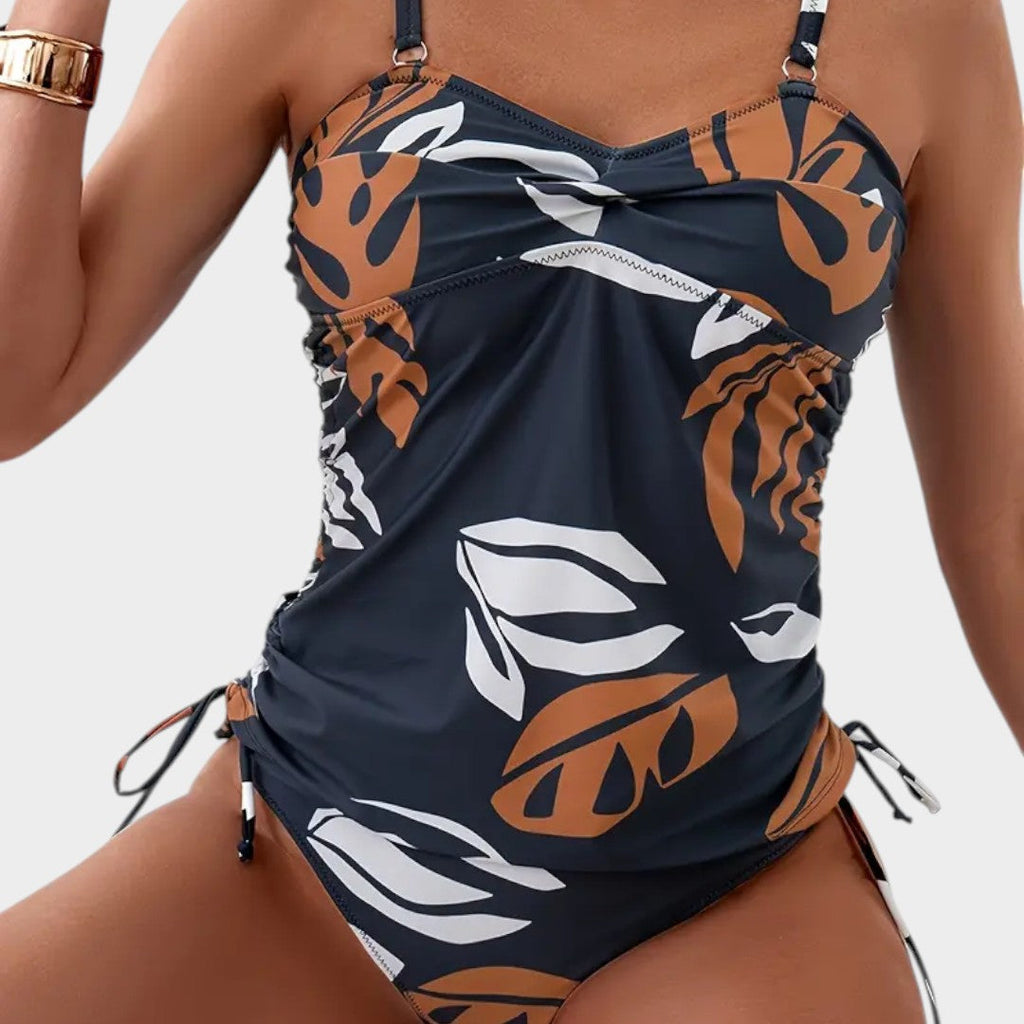 Carmen™ | Bikini with Tropical Leaf Print