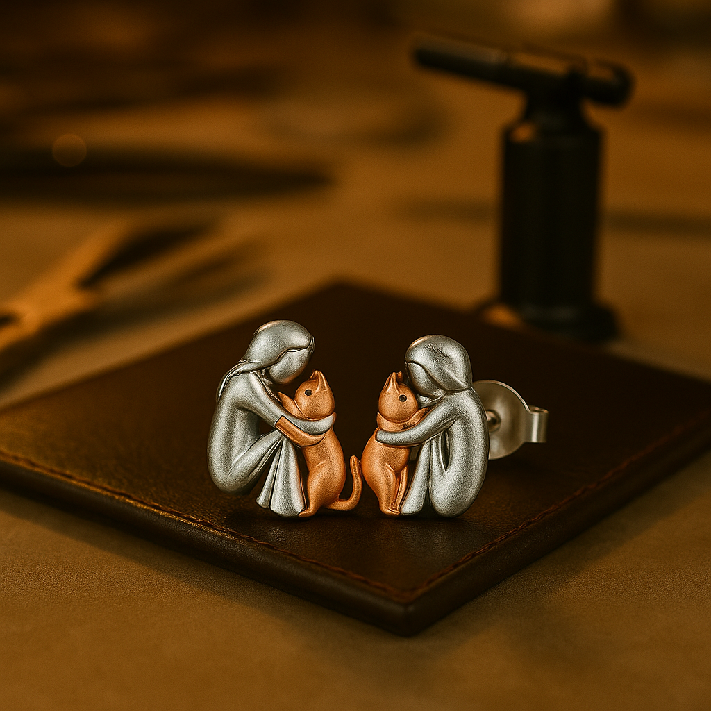 Elisandra | Cat Embrace Earrings