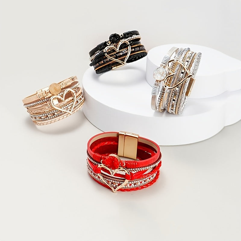 Boho Multilayer Leather Bracelet