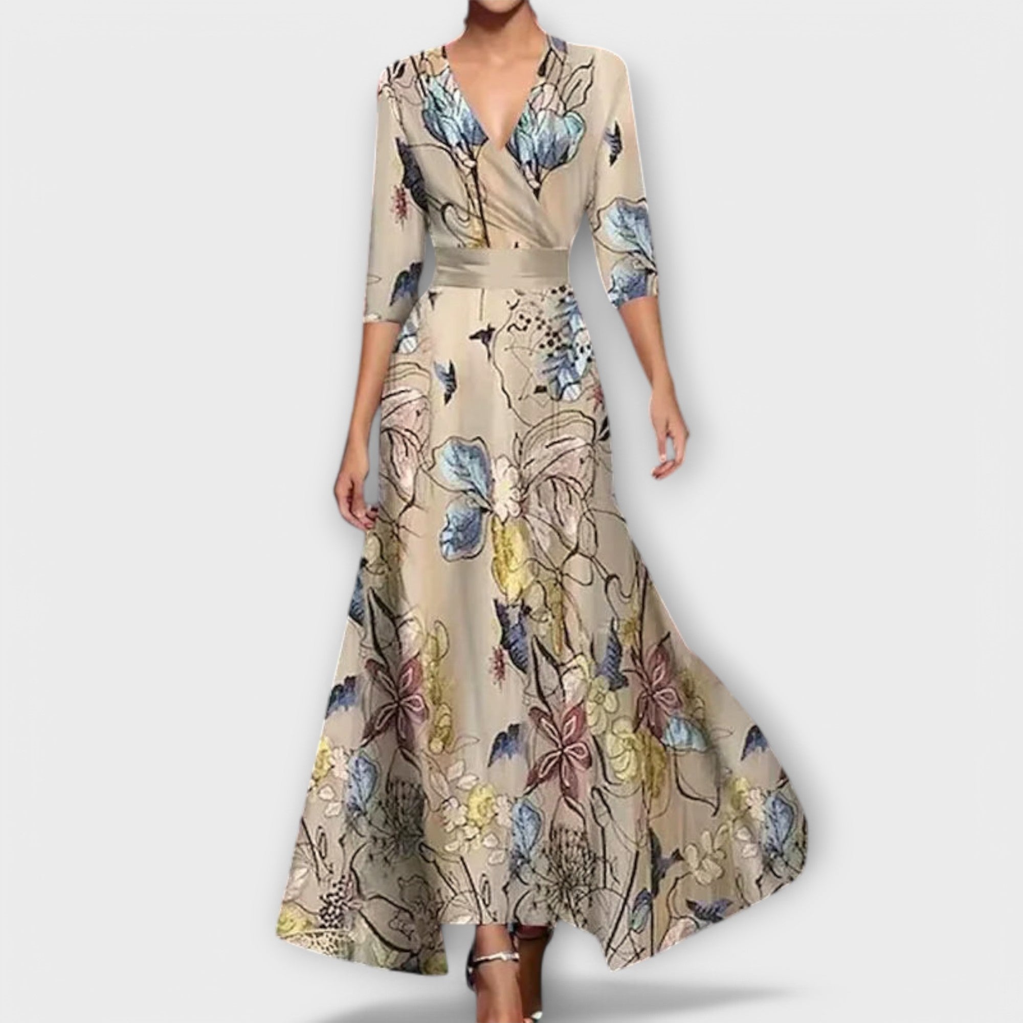Inês | Elegant Sleeve Women's Dress