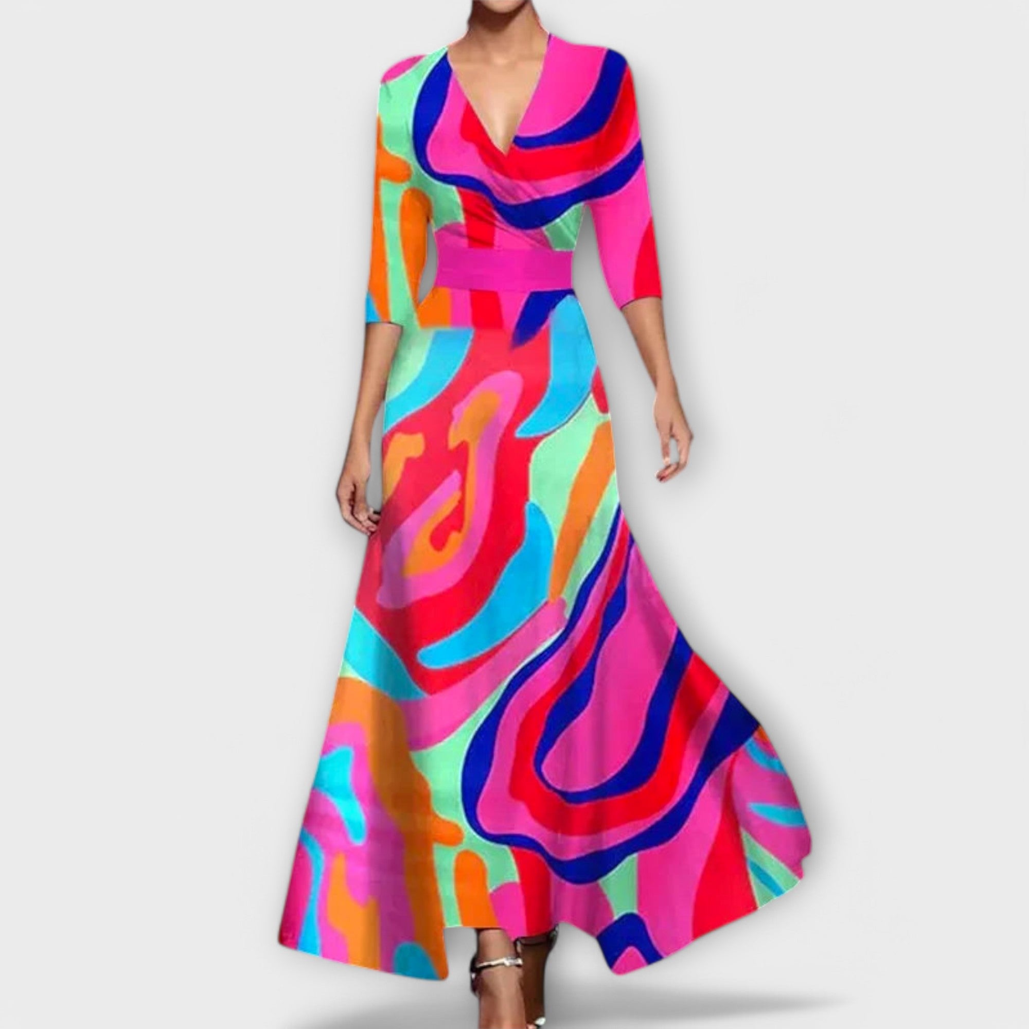 Inês | Elegant Sleeve Women's Dress