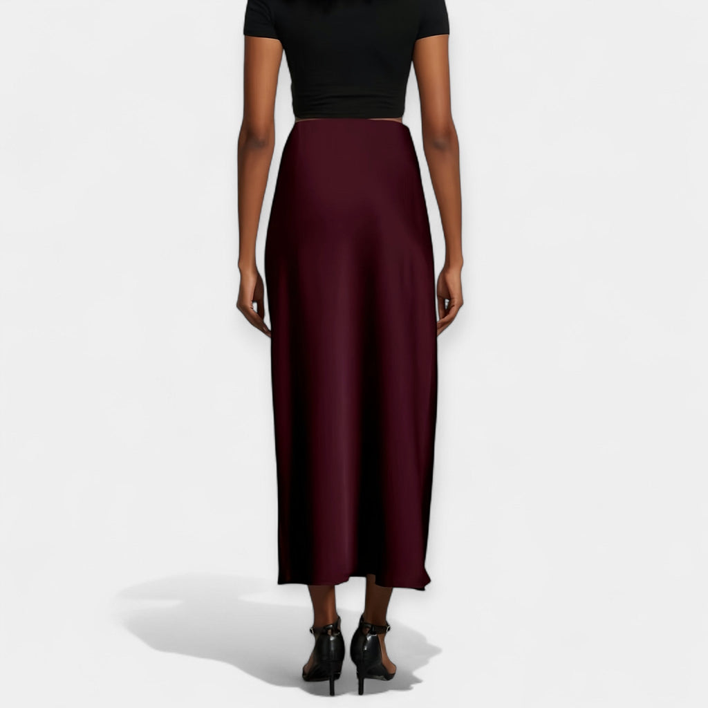 Lorena | High-Waisted Midi Skirt