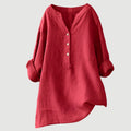 Freja | Lightweight and Comfortable Linen Blouse for Women