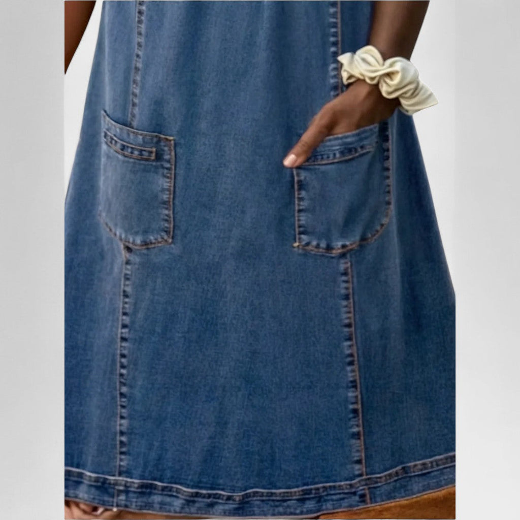 Julia | Soft Denim Dress