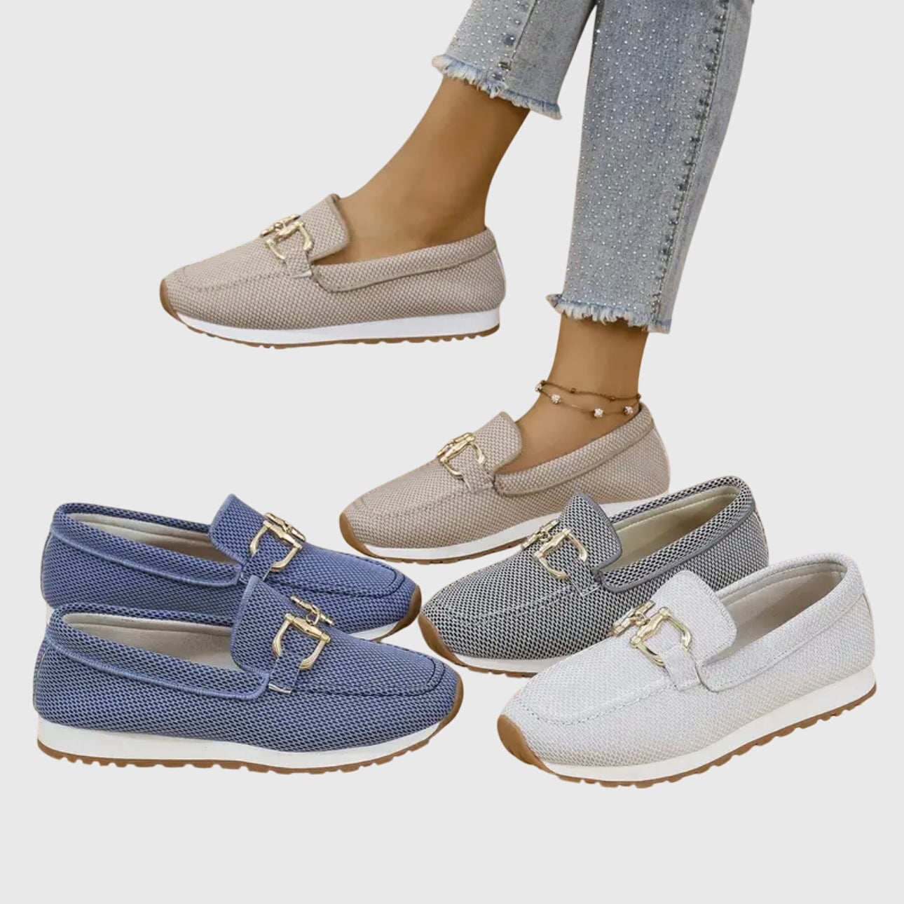 Susie | Orthopaedic Moccasin-Style Trainers