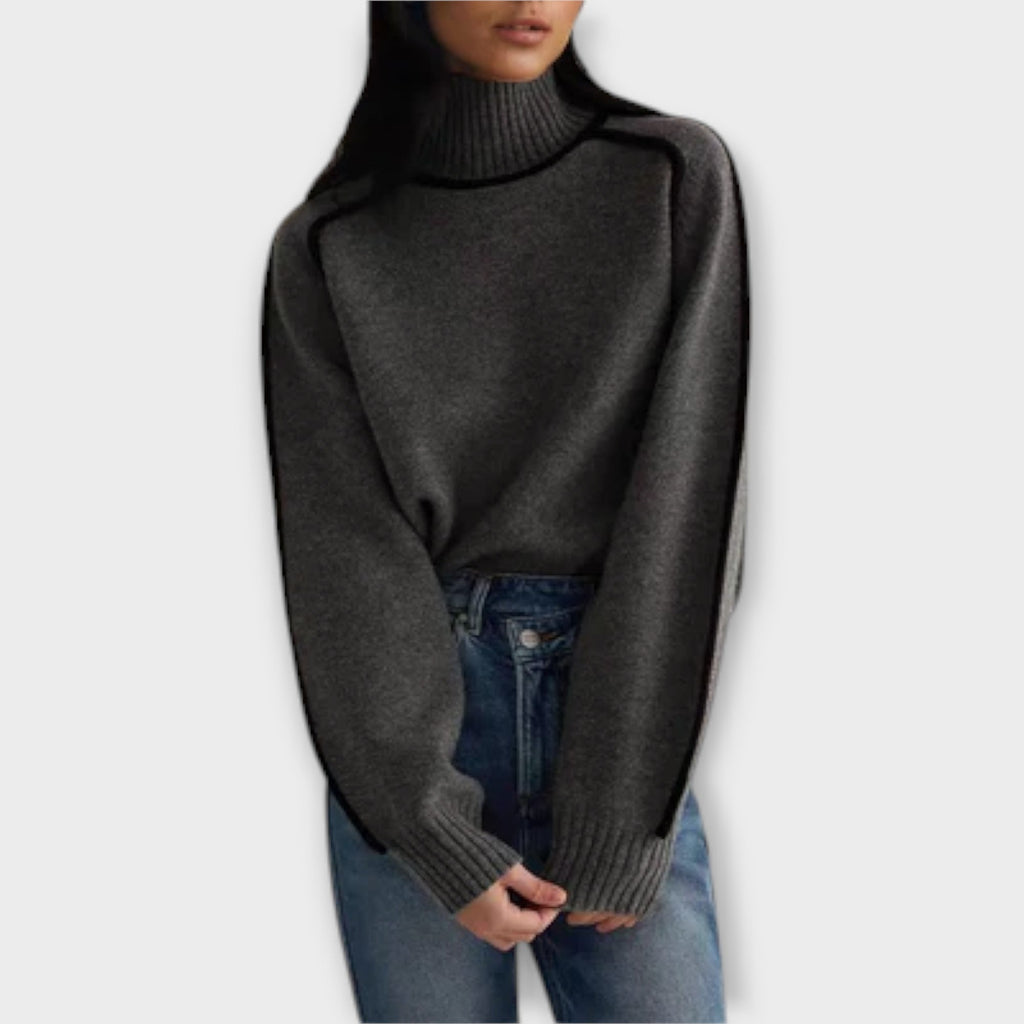Emilie | Soft and Stylish High Neck Sweater