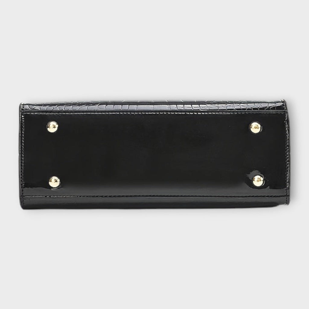 Albina | Sparkling Crocodile Efect Bag