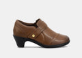 Eva | Comfortably soft in warm brown
