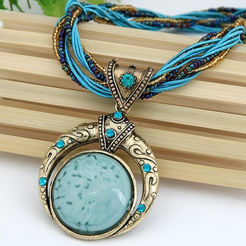 Boho Pendant Necklace