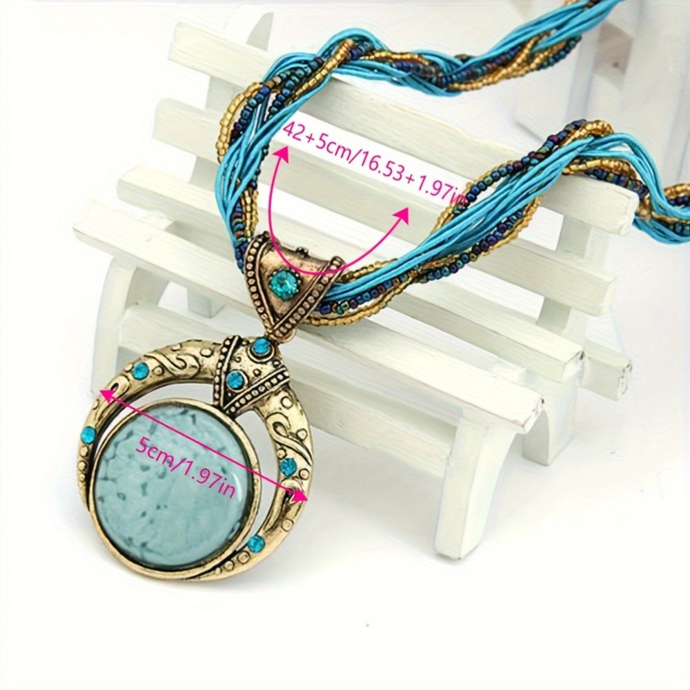 Boho Pendant Necklace