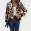 Raquel | Elegant Leopard Print Jacket