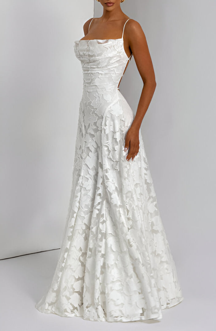 Francisa | Maxi dress lace corset