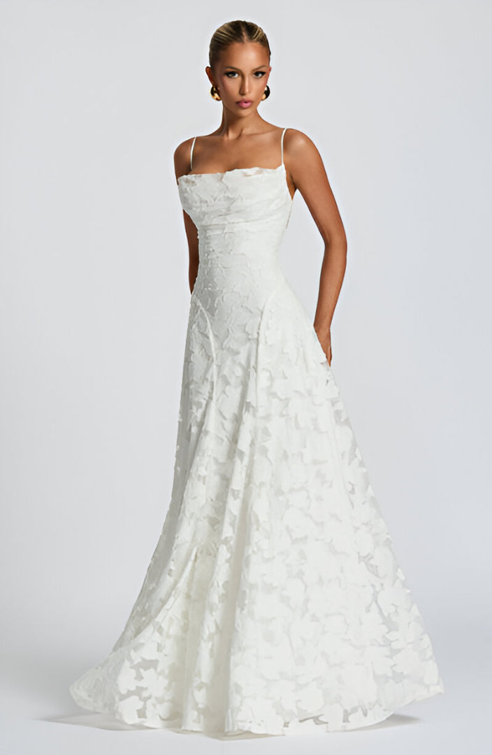 Francisa | Maxi dress lace corset