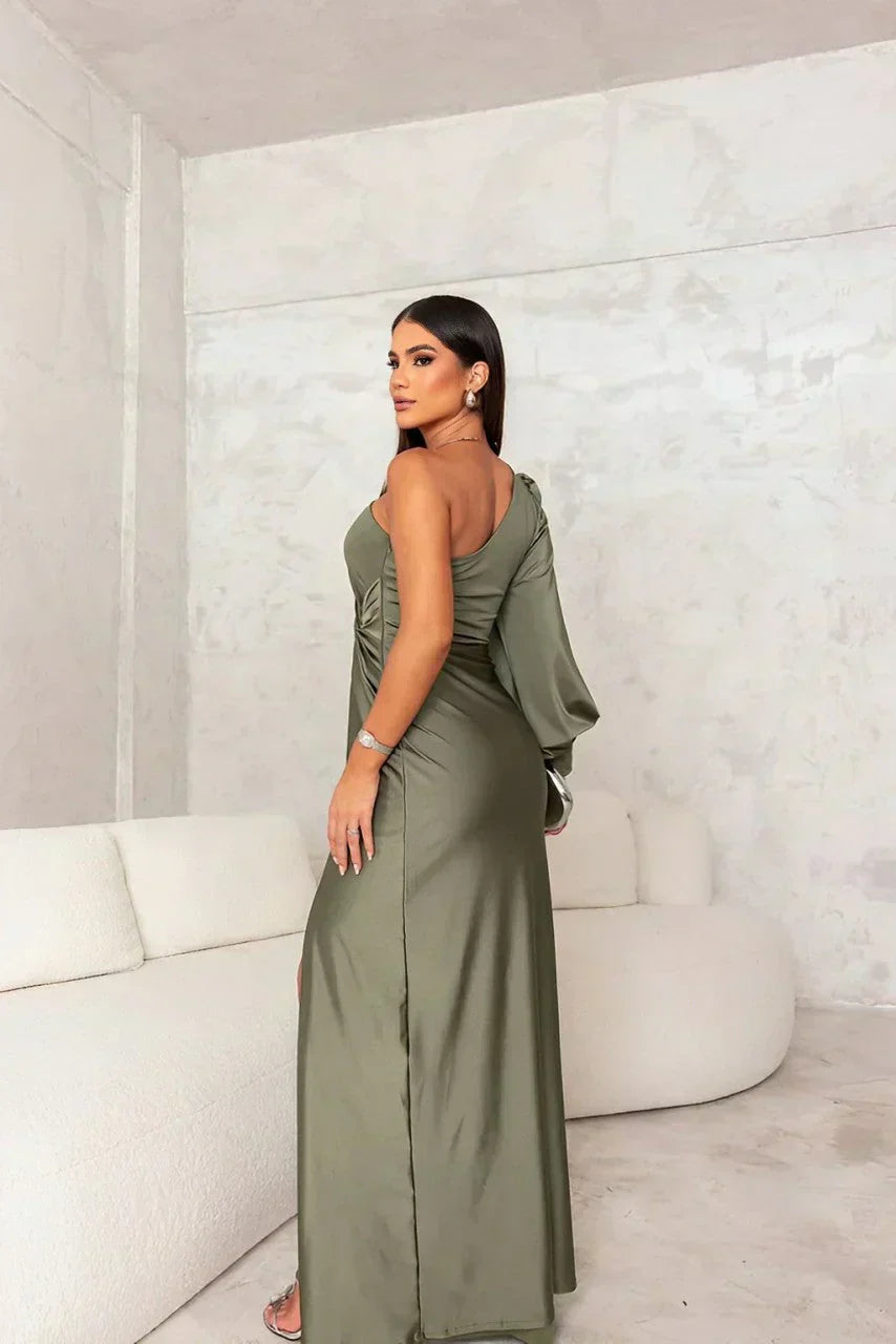 Riley | One-Shoulder Evening Dress