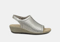 Hazel | Shimmering Elegant Metallic Platinum