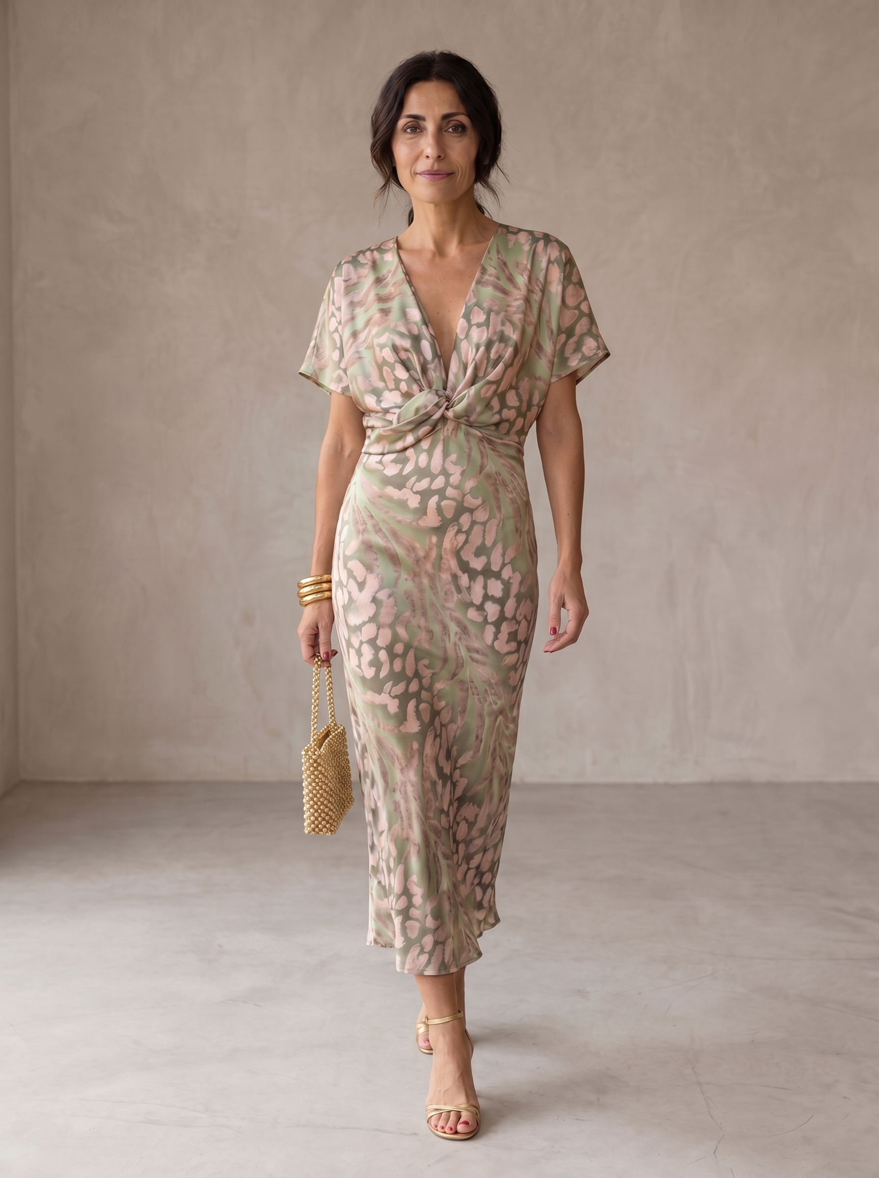 Antonella | Elegant dress in lightweight, flowing fabric