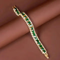 Green and Gold Bracelet